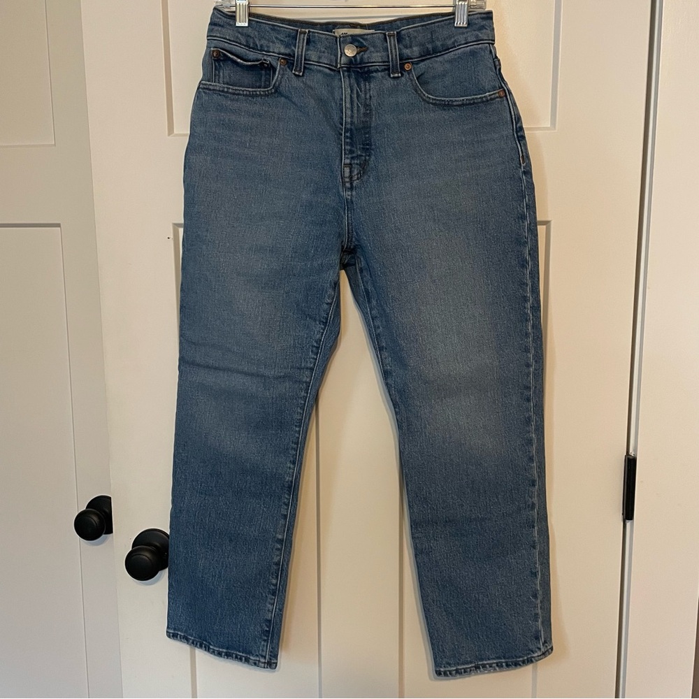 Madewell 90’s Straight Crop Jeans